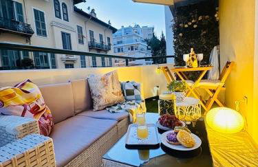 Studio Palais des Arts terrasse cosy parking prive 150m plage clim wifi - Foto 2