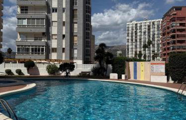 Calpe apartamento LUXURY 2 min playa aparcamiento patio piscina aire wifi - Foto 6