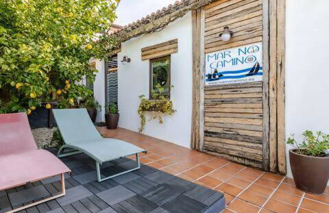 Mar no Camiño. Terraza, bañera con vista al mar. - Photo 7