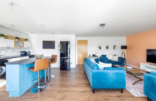 JOIVY Modern 2 bed flat near Murrayfield Stadium - Foto 19