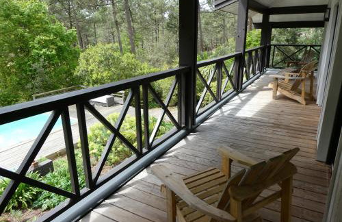 Maison au calme entre Océan et Lac, vue sur le golf, piscine chauffée, classée 4 étoiles - Foto 31