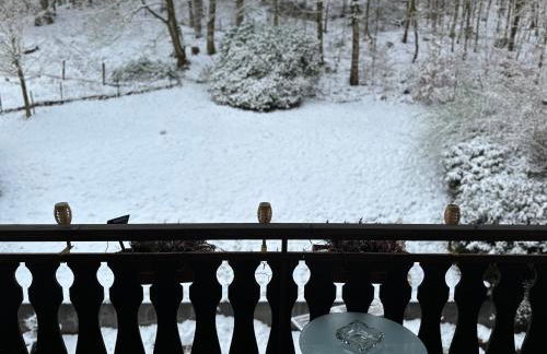 Ferienwohnung am Wald mit Garten & Hot-Tub & Alpakas - Foto 37