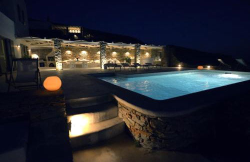 Spectacular sunset view villa at Melissaki - Foto 39