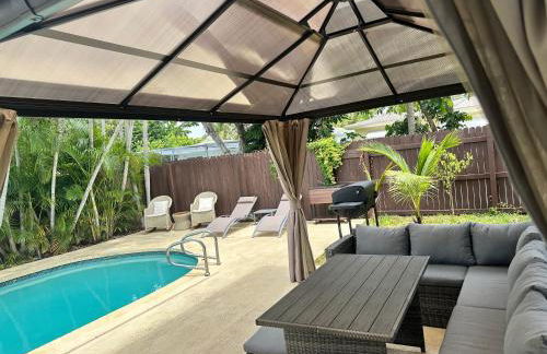 Pool house 3 bedroom 2 bathroom - Foto 14