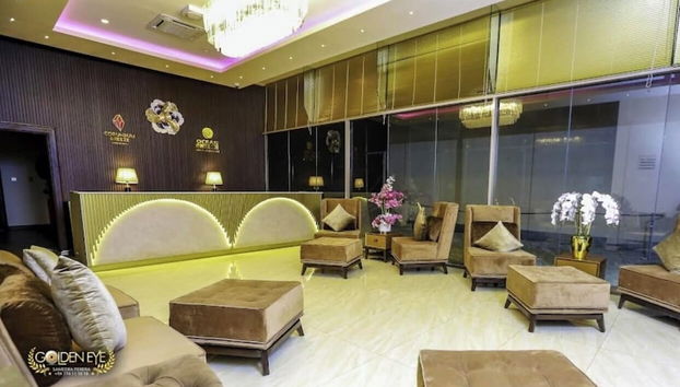 Sitzecke in der Lobby