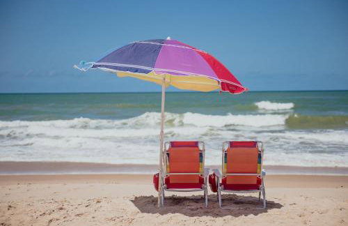 Flat Guarajuba Beira da Praia pé na areia - Foto 5