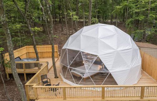 Glamping dome w hot tub & fire pit - Foto 22