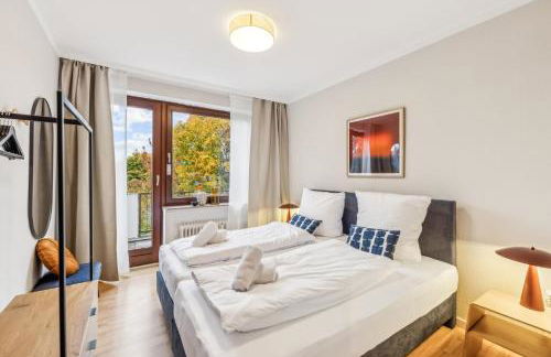 NASA Homes I Moderne Suite I Zentral I 3 Zimmer I 3 Balkone I neu renoviert I Smart TV I Hotelbetten - Foto 17