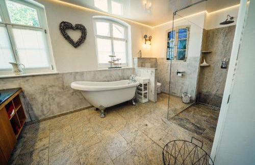 Alte Schmiede mit Sauna, Pool und Whirpool im Außenbereich schönstes Ferienhaus der Lausitz - Foto 50