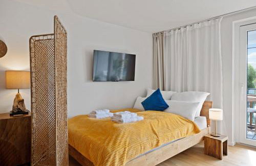 MAISUITES Eisvogel - Zentrale Luxuswohnung mit direktem Seeblick I Bis 4 Personen I Premiumküche I Boxspringbett I Kaffeevollautomat I Parkplatz I Barrierearm & Aufzug - Foto 18