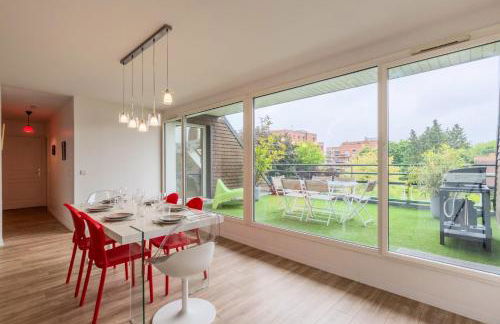 Appart 3 chambres avec parking privé et terrasse - Foto 4