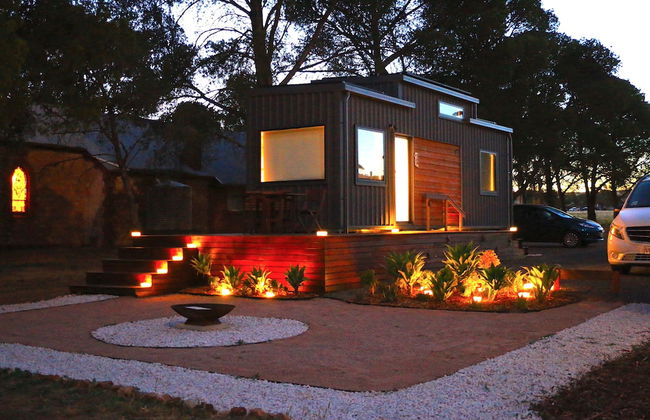 The Pink Lake Tiny House - 'peony' - Foto 8