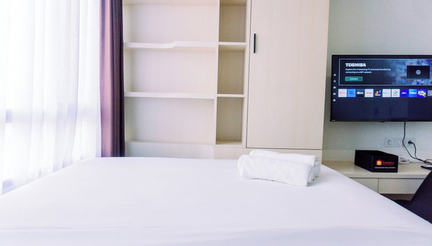 Comfort And Cozy Stay Studio Collins Boulevard Apartment - Foto 3, Habitación