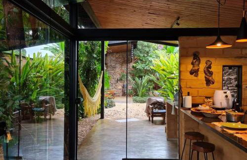 Casa jardim com ofurô - Chapada dos veadeiros - Foto 2