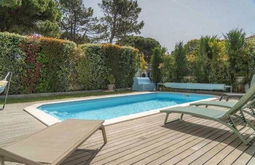 LV Premier LA2 pool, AC, garden, sea view - Foto 32