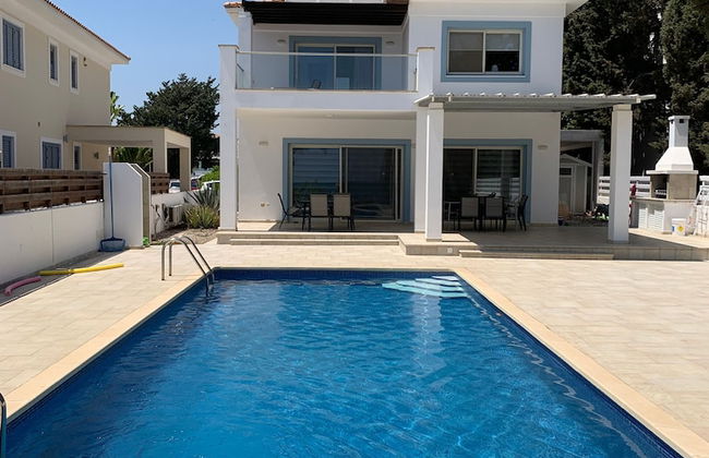 Beachfront Family Holiday Villa Perivolia - Foto 32