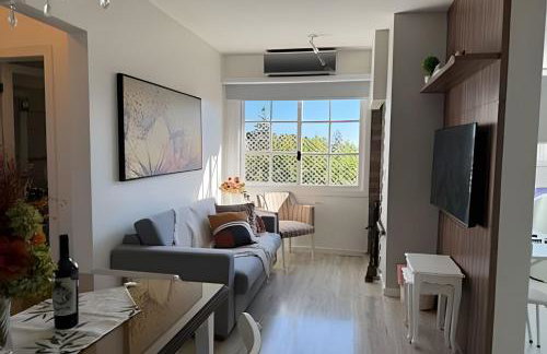 Apartamento à 10 min Centro para 06 Pessoas com Lareira, Ar condicionado e Wi-Fi Veloz - Photo 1