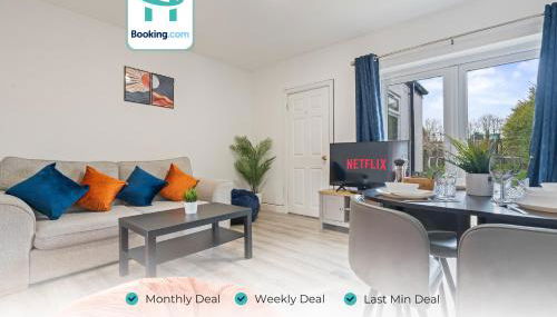 Centrally Located 4BR House By Hyped Properties Short Term Rental Agency With Free Parking Wolverhampton - Foto 1