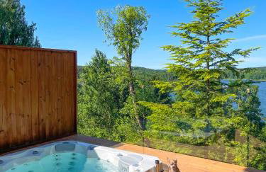 Zloty, a Skromny - ogrodzony domek z jacuzzi i widokiem na jezioro - Foto 2