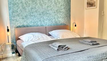 Erholsame City-Erdgeschosswohnung mit Veranda, Grill und Parkplatz D46EG - Photo 5