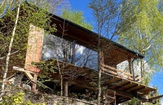 Domek nad jeziorem w górach - Foto 3