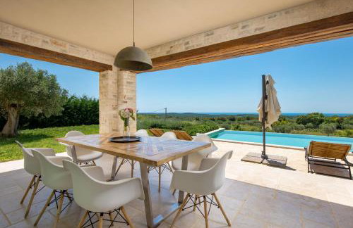 Villa Zelena with Panoramic Seaview and big Pool - Foto 51