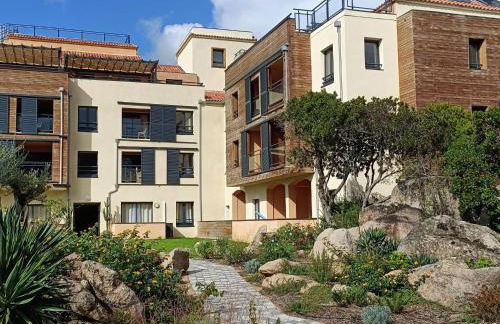 Appt neuf 2-4 pers avec loggia - Piscine chauffée - Bord de mer - Corse du Sud- Bonifacio - Foto 59