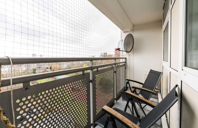 A Skyhigh Stay for 2 in Vauxhall London - Foto 13