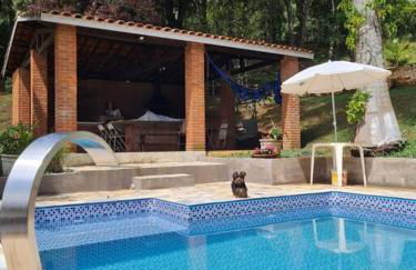 Linda chácara em Ibiuna com lago e piscina - Foto 19