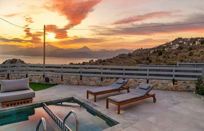 Gianna s Panoramic Seaview Twin Villas With Pools - Foto 49