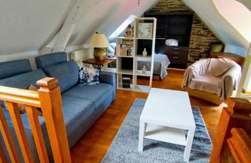 Logement Aubance dans charmante longère avec piscine en partage - Foto 11