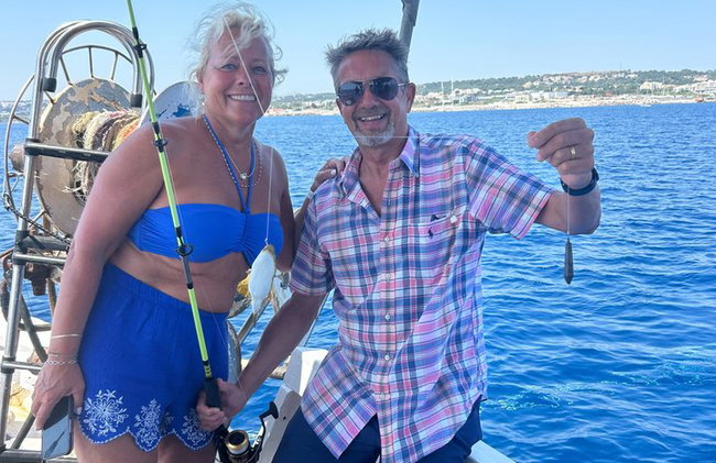 Battuta di pesca a Rodi con barbecue e nuoto - Foto 51