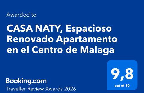 CASA NATY, Espacioso Renovado Apartamento en el Centro de Malaga - Photo 30