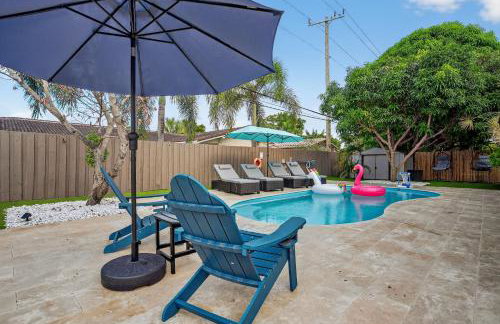 Heated Pool Villa with Mini Golf & Game Room Fort Lauderdale - Foto 13