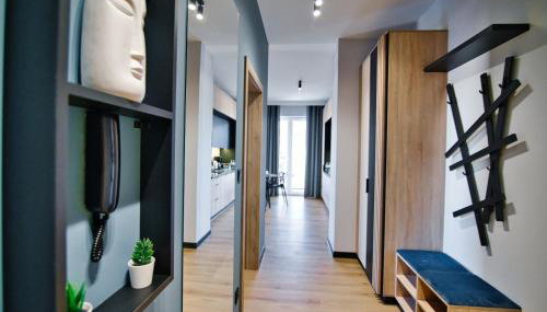 Apartament No 61 Blue Holiday Home Zator - Foto 3, wardrobe