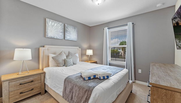 117 JW - 5BR Resort Townhome: Private Pool - Foto 4, Habitación