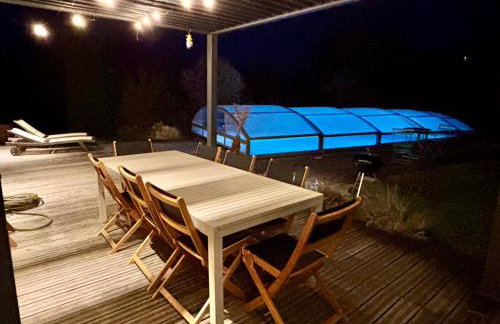 Villa contemporaine avec piscine sur 4000 m2 à Rodez 9 personnes - Foto 38