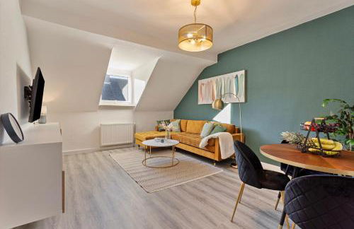 Zeche trifft Villa Apartments by Cordis Sky für bis zu 4 Personen 5 Minuten zur Messe Essen oder Hauptbahnhof - Foto 2