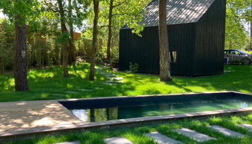 Ecolodge 'Calme et Nature' avec Piscine au Golf-Lac-Plages Océanes - Couchage 2 personnes - Foto 3