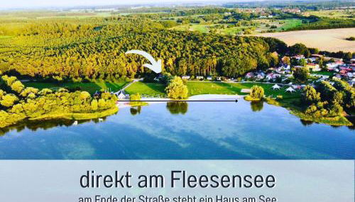 Strandhaus Mathea - ruhige Lage direkt am Fleesensee - Parkplatz, Kamin, Sauna - familienfreundlich - Foto 3