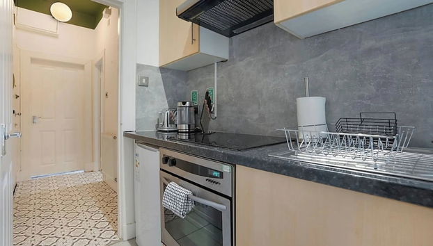 1 Bed Flat - Sleeps 2 - Parking - Wifi - Foto 5, Cocina privada