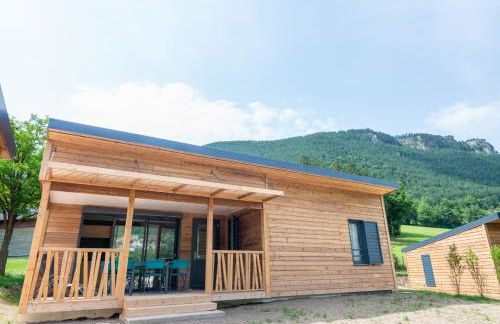 Gîte Chalet 6/8 pers. - Camping Les Berges du Bramont - Foto 2