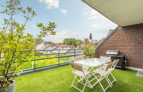 Appart 3 chambres avec parking privé et terrasse - Foto 12