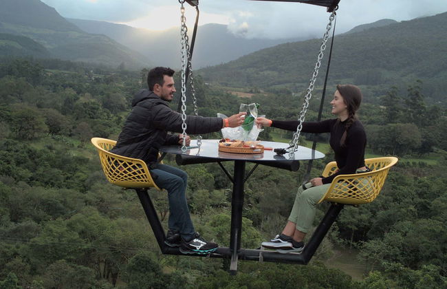 Pícnic en el Skytable al atardecer - Foto 1