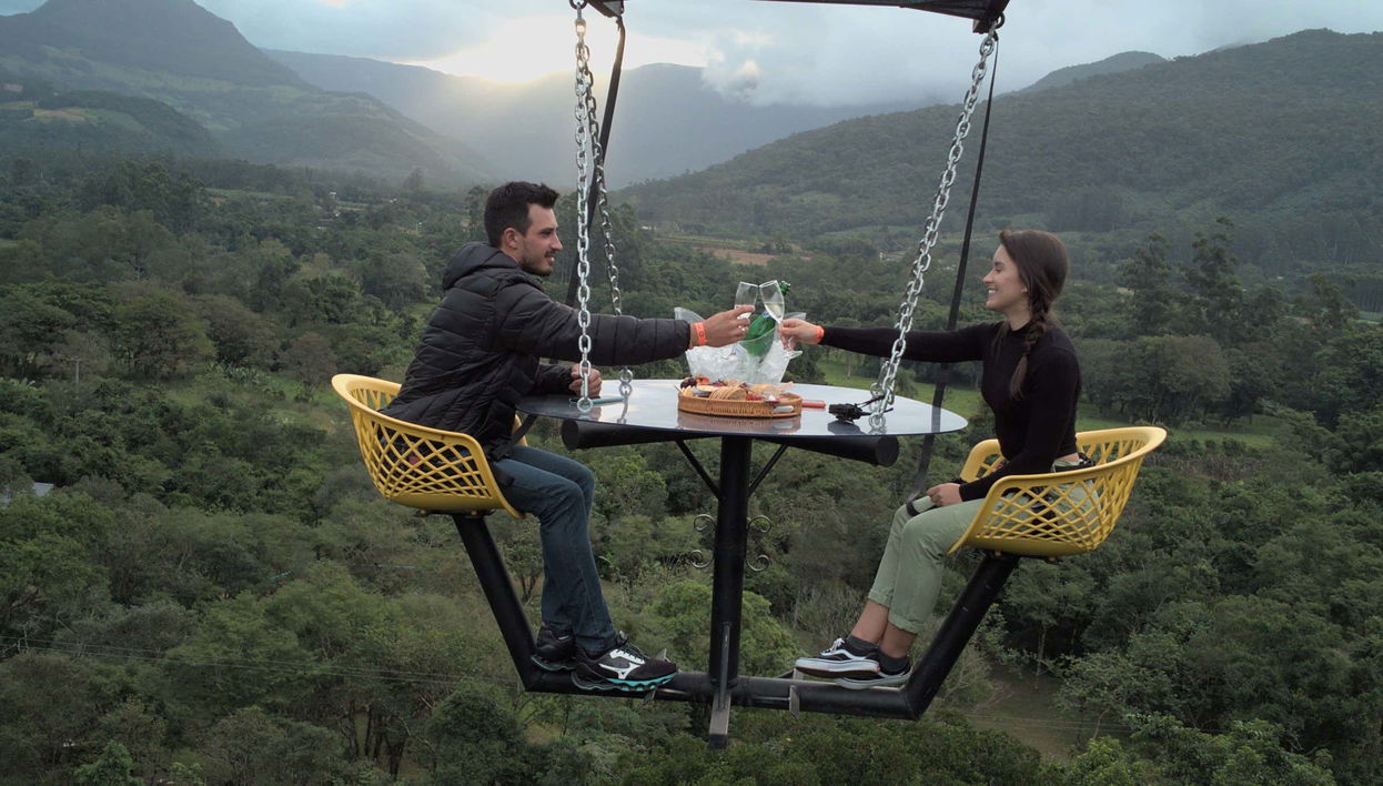 Skytable Picnic at Sunset