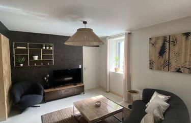 Maison 200m2- 9 chambres avec sdb - 16-18 personnes - séminaire-Proche Centre-Ville-Gare et Arena-terrasse - Foto 3