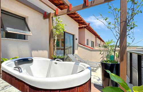 Ofurô - 5 Suítes - Piscina Aquecida - Marina - Condomínio - Foto 36