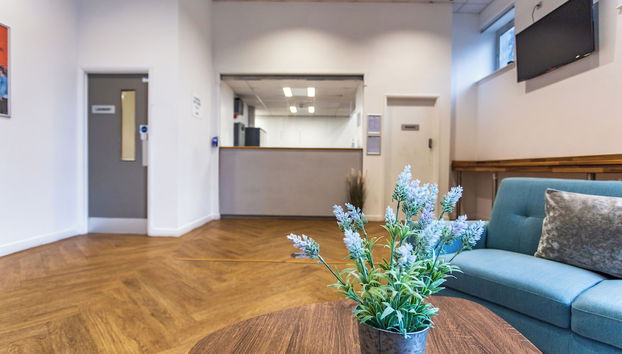 Sitzecke in der Lobby