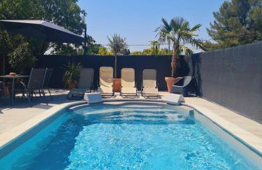 Le Clos Saint-Maximin - 2 villas, 2 piscines, 12 pers - Foto 9