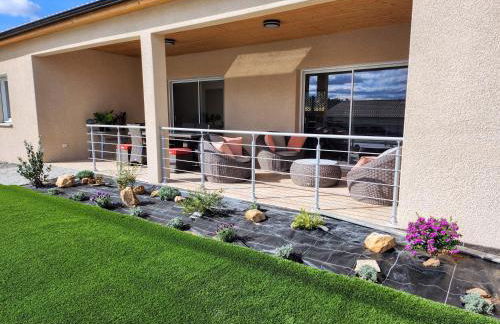 En Ardèche Villa de vacances l'Olympe climatisée avec sa piscine privée et chauffée - Foto 18